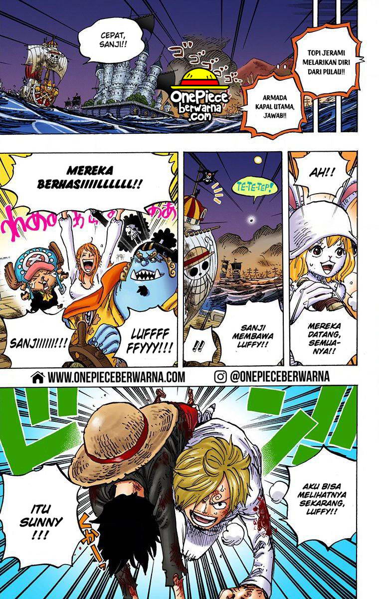 One Piece Berwarna Chapter 889